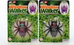 Lezúci pavúk s prísavnou lepiacou ploškou