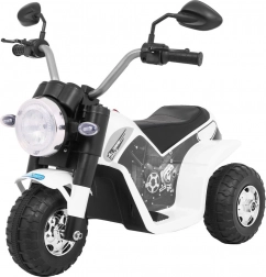 Detská elektrická motorka MiniBike – Biela