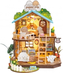 Miniatúrny domček Domček pre šteniatka