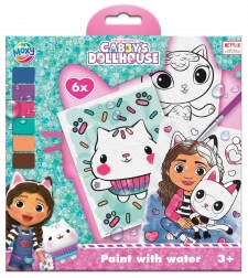 Maľovanie s vodovkami Gabinkin čarovný domček