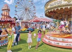 Ravensburger puzzle Vintage Fairground Fun, 1000 dielikov