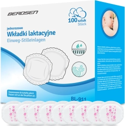 Berdsen vložky do podprsenky pre dojčiace mamičky ultra absorpčné