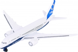 Kovový osobný lietadlo BOEING 787-9 biely 10 cm – Majorette Airport