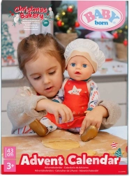 BABY born adventný kalendár 2026 s doplnkami pre bábiku 43 cm
