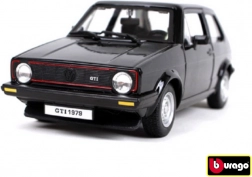 Bburago 1:24 Volkswagen Golf MK1 GTI čierna 18-21089