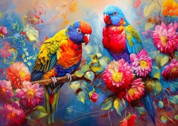 Puzzle Tropickí Spoločníci 1000 Dielov