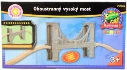 Obojstranný vysoký most pre detské trate