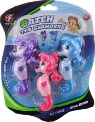 Hračka do vody potápajúci sa morskí koníky, sada 3 ks