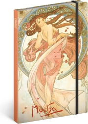 Vreckový notes Alfons Mucha Tanec