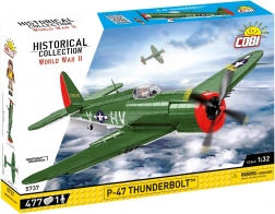 Stavebnica lietadla P-47 THUNDERBOLT 1:32 (477 dielov)