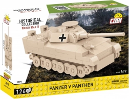 Stavebnica COBI Panzer V Panther 1:72 – mini tank, 126 dielikov