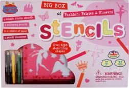 Kresliace šablóny – módne víly, veľká sada