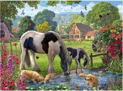 Ravensburger puzzle Hadlow – svet poníkov 500 dielikov