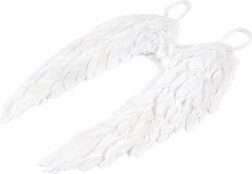 Anjelské krídla s perím 55 cm