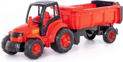 Veľký plastový traktor s prívesom pre deti od 1 roka