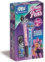 Clementoni Idea Art mini továreň na perá K-pop Demon Hunters Derpy a Sussie