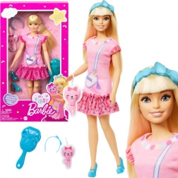 Moja prvá BARBIE bábika s mačiatkom, 34 cm
