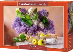 Puzzle 500 dielikov – kvety orgovánu vo váze
