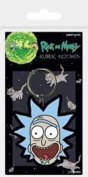 Gumová kľúčenka RICK AND MORTY – šialený úsmev Ricka
