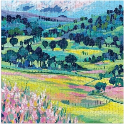 Galison puzzle Maľovaná príroda 500 dielikov