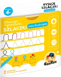Dlhé kreslenky: kreslím šrafy – pre deti 4+