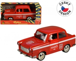 Retro požiarnické auto na zotrvačník