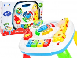 Vzdelávací stolík žirafa s orgánmi