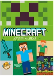 Adventný kalendár Minecraft v vrecúšku 24 × 32 cm