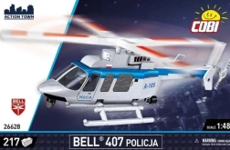 Cobi stavebnica Bell 407 Police – civilný vrtuľník 1:48