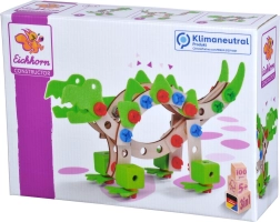 Eichhorn drevená stavebnica Constructor dinosaury 100 dielov