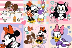 Puzzle DISNEY Minnie: farebný deň 160 dielikov