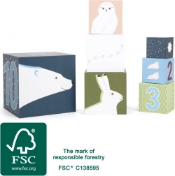 Stohovacie kocky Arctic pre deti