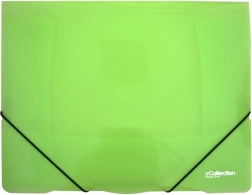 Doska s gumičkou eCollection zelená A4