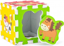 Penové puzzle so zvieratkami