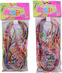 Šnúrky na zapletanie s doplnkami 80 cm