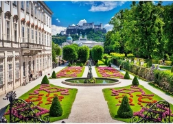 Drevené puzzle Zámok Mirabell 1010 dielikov