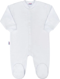 Dojčenský overal New Baby Classic biely veľkosť 86
