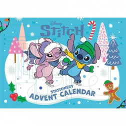 Adventný kalendár Lilo a Stitch – papierenské doplnky