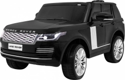 Dvojmiestne detské elektrické auto LAND ROVER RANGE ROVER HSE, čierne, s diaľkovým ovládaním