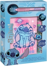 Darčeková sada tajný denník Stitch A4 s kúzelným perom