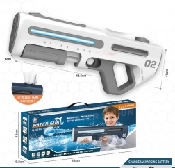 Elektrická vodná pištoľ biela