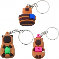 Brelok Kapibara silikónový