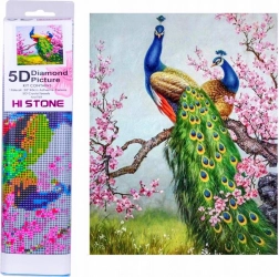 Diamantové maľovanie – pávy 30 × 40 cm