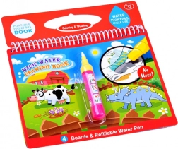 Vodná maľovanka so zvieratkami