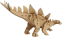 Drevené 3D puzzle stegosaurus