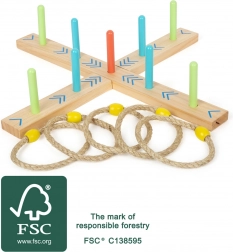 Hádzanie kruhov pre deti Active