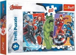Puzzle 60 dielikov - Nezničiteľní Avengers Trefl