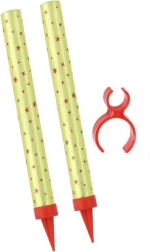 Fontána na párty zlatá s držiakom na fľašu