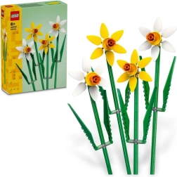 LEGO Žltiašky – žlté a biele narcisy do vázy
