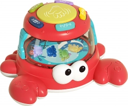 Farebný bubienok Krab s efektmi